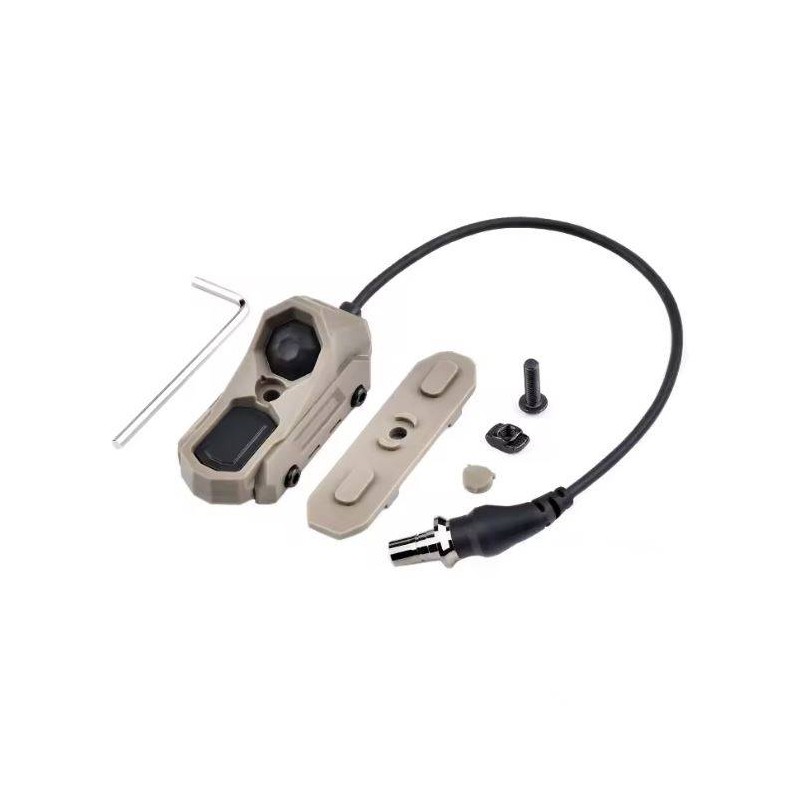 WADSN Switch Picatinny Single Port type: Axon connecteur SF Polymère Dark Earth