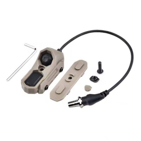 WADSN Switch Picatinny Single Port type: Axon connecteur SF Polymère Dark Earth