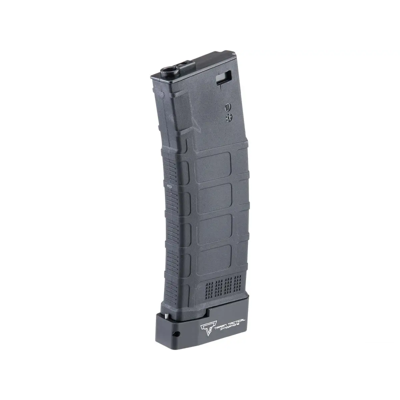 EMG Chargeur Taran Tactical M4 220BBs Mid-Cap Black ABS Talon Alu