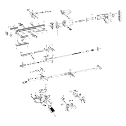 Guns Modify FN SCAR-L CQC MK16 MWS Black GBBR 35BBs 1.3J
