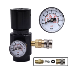 ACM Régulateur HPA 0-230PSI / 16Bar US 2202 Alu Bk BTR