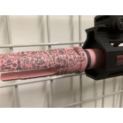 GS2.0 Custom Lancer Kitty Tactical M4 LT-44 Stalker NSR M-Lok 8"Pink/Black 120BBs 1.3J