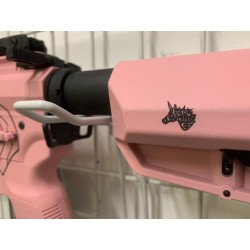 GS2.0 Custom Lancer Kitty Tactical M4 LT-44 Stalker NSR M-Lok 8"Pink/Black 120BBs -1J