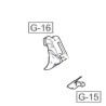 WE Trigger Glock 17/18/19 Bk ABS Part-G14/15/16