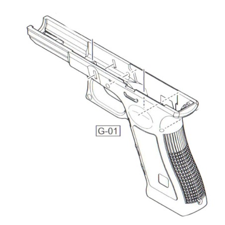WE Frame G17/18C Gen.4 Vide Tan GBB