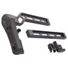 5KU Picatinny Mount Modular Folding Stock Alu Buttplate / Buttpad