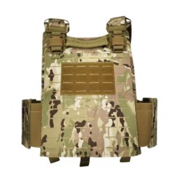 ACM Gilet Assault Plate Carrier Cummerbund QD Multicam