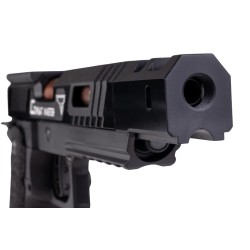 Army Armament R601 TTI Alpha JW3 Combat Master CNC Slide Stippling Grip Noir Gaz 50BBs 1J