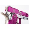 Army Armament Hi-Capa 4.3 Limcat R610 GBB Purple/Silver Gaz 30BBs 0.8J