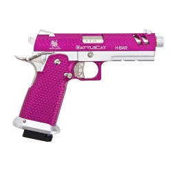 Army Armament Hi-Capa 4.3 Limcat R610 GBB Purple/Silver Gaz 30BBs 0.8J