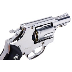 WinGun Revolver Sport 733 Co2 Silver 2" Métal 1.9J