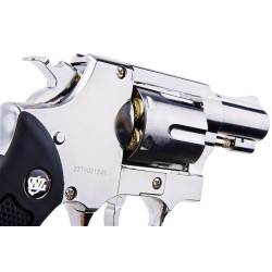 WinGun Revolver Sport 733 Co2 Silver 2" Métal 1.9J