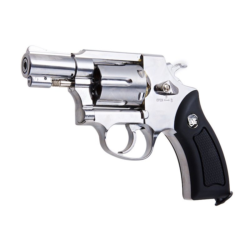 WinGun Revolver Sport 733 Co2 Silver 2" Métal 1.9J