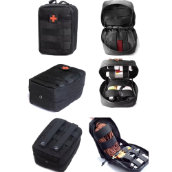 ACM Poche Medic / Utility EDC Black 15x20x8cm + Patch
