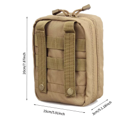 ACM Poche Medic / Utility EDC Tan 15x20x8cm + Patch