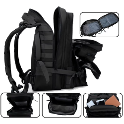 ACM Sac à Dos Molle 50L Noir 50x30x30cm