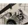 GS2.0 Custom AW Custom VX9 Noir/Blanc Skel mod1 Precut Gaz 23BBs 1J VX9110