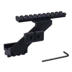 ACM Adaptateur Multi-Rails Réplique de Poing Latéral G Noir Métal