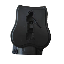 ACM Holster Rigide Universel Noir Rotatif 360° Type: Mega-fit
