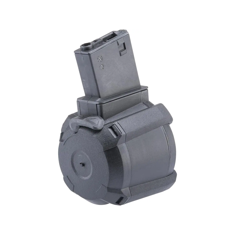 ACM Drum électrique M4/M16 AEG Noir 1200BBs