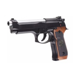 WE M9 Biohazard Black Semi Co2 25BBs