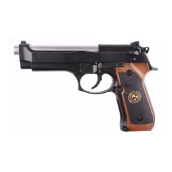 WE M9 Biohazard Black Semi Co2 25BBs