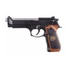 WE M9 Biohazard Black Semi Co2 25BBs