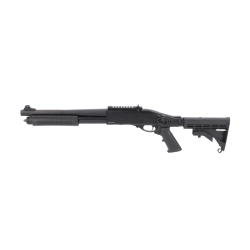 Specna Arms SA-VGS5 VAPOR M870 Medium Gaz Noir 1.2J