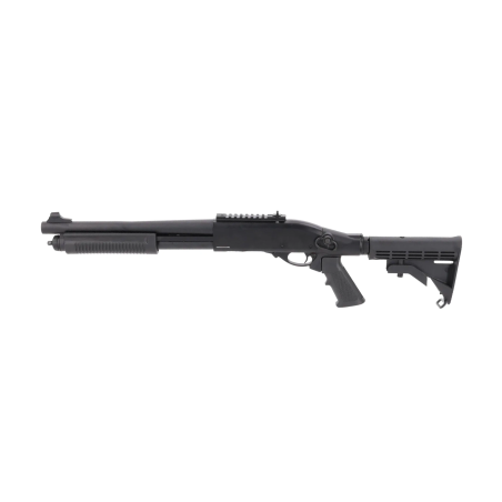 Specna Arms SA-VGS5 VAPOR M870 Medium Gaz Noir 1.2J
