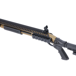 Specna Arms SA-VGS8 VAPOR M870 Long Gaz Half-Tan 1.2J