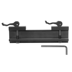 ACM Réhausse de Rail Picatinny QD 45° 13 Slot 14cm Métal Noir