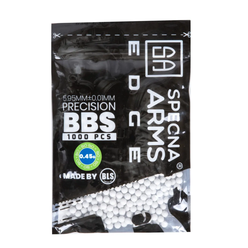 Specna Arms EDGE / BLS Billes BIO 0.45g X1000 White