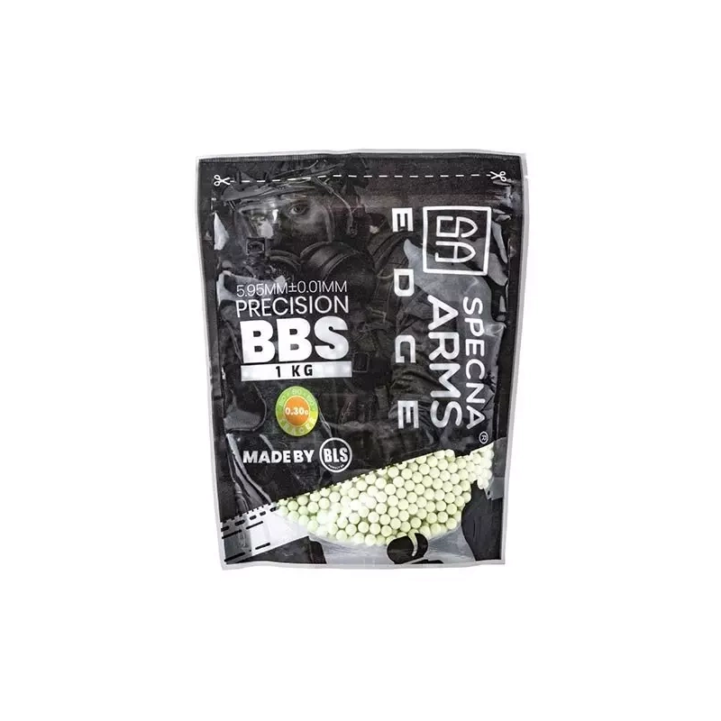 Specna Arms EDGE / BLS Billes Bio Traçante 0.30g X3300 Green