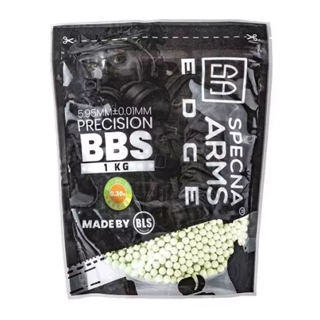 Specna Arms EDGE / BLS Billes Bio Traçante 0.30g X3300 Green