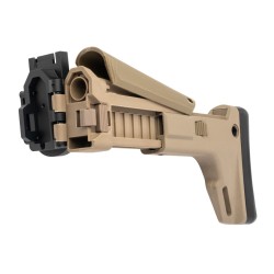 ACM Adjustable Folding Stock FCW WE / VFC SCAR GBBR Tan