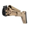 ACM Adjustable Folding Stock FCW WE / VFC SCAR GBBR Tan