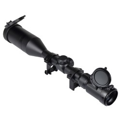 Snow Wolf Lunette 3-9X50mm E Black Rét:Rouge