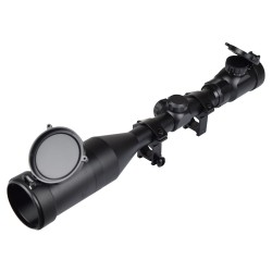 Snow Wolf Lunette 3-9X50mm E Black Rét:Rouge