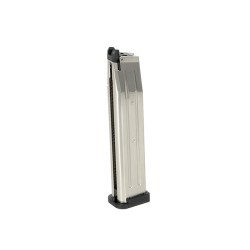 Army Armament Chargeur Long Hi-Capa Taran R501/R603/R604 Combat Master Silver Gaz 44BBs