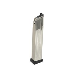 Army Armament Chargeur Long Hi-Capa Taran R501/R603/R604 Combat Master Silver Gaz 44BBs
