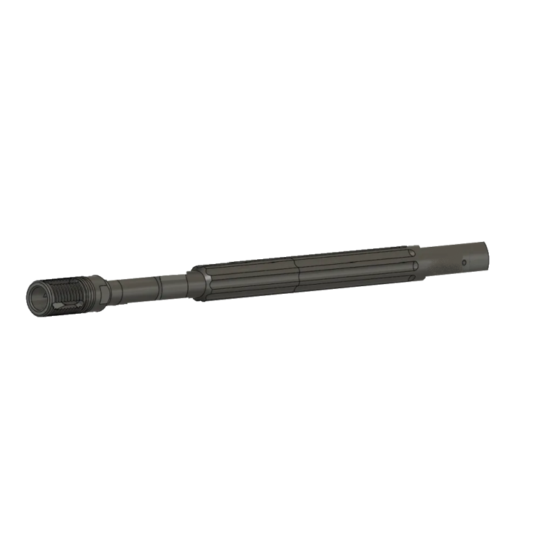 A&K / Specna Arms Outer Barrel M249/ MK46 12.5" Métal Bk + Cache Flamme 14mm- (Reconditionné)