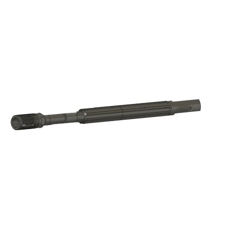A&K / Specna Arms Outer Barrel M249/ MK46 12.5" Métal Bk + Cache Flamme 14mm- (Reconditionné)