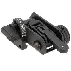 A&K Rear Flip-Up Sight Masada / ACR Métal Black