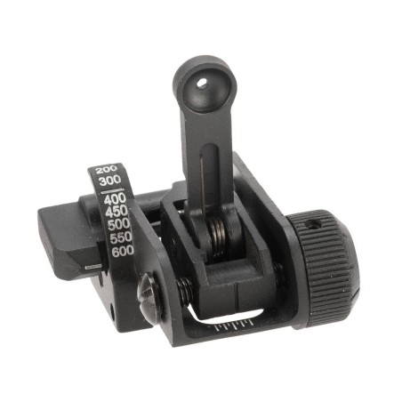 A&K Rear Flip-Up Sight Masada / ACR Métal Black