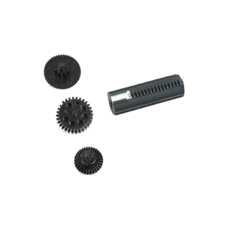 Guarder Kit Pignons Renforcé Helicoidaux Super Torque Acier + Piston Technopolimère