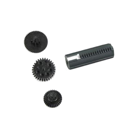 Guarder Kit Pignons Renforcé Helicoidaux Super Torque Acier + Piston Technopolimère