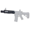 VFC Saber Garde Main 8", Canon Externe & Amplificateur Métal Bk