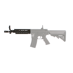 Arrow Dynamic Garde Main Ris 7", Canon Externe, Mire & Cache Flamme Métal Bk