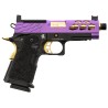 Lancer Tactical Hi-Capa 4.3 Stryk GBB Gaz Purple/Gold 23BBs 1J