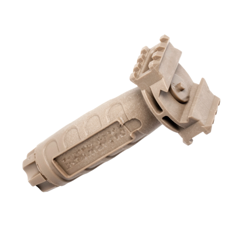 ACM Railed Grip-Desert Poignée Vertical Type: GG Tan